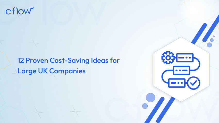 feature image for 12 proven cost saving ideas for large UK companies