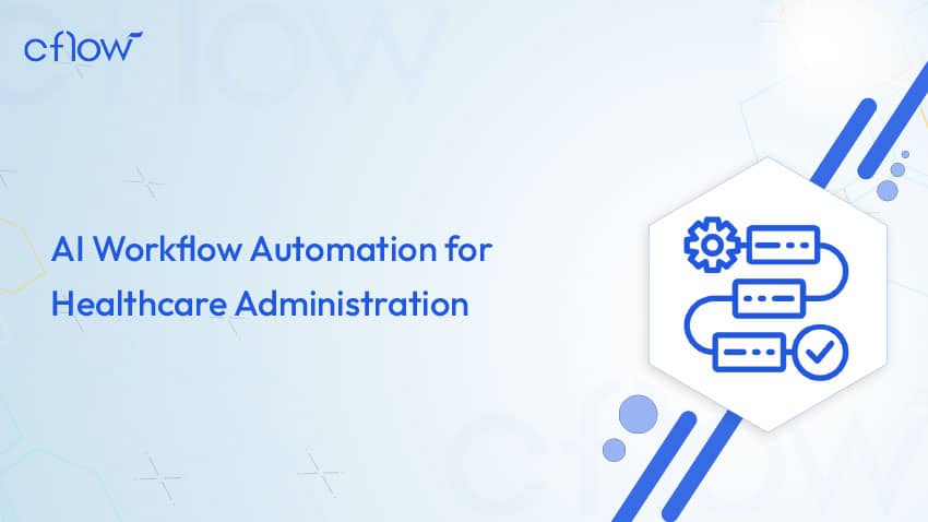 featured image for AI workflow automation for healthcare administration