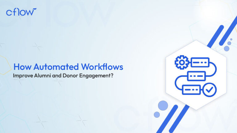 how automated workflows improve alumni and donor management